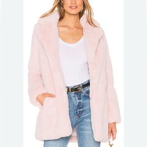 Majorelle Amora Coat Blush Pink Size S